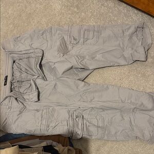 Gray Cargo Pants